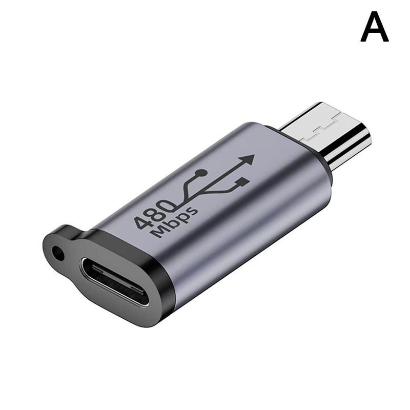 USB C to Mini USB2.0 Adapter Type-C Female to Mini Convert USB ada Male B2Y9