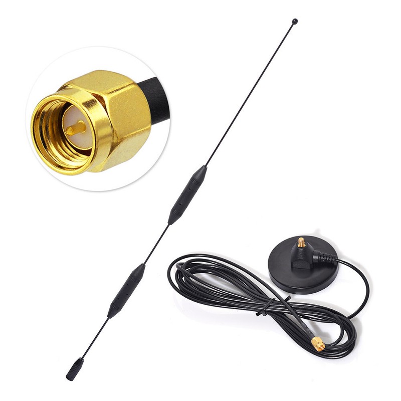 11db External Magnetic Antenna SMA Male 3m for Robustel m1000 USB Cellular Modem