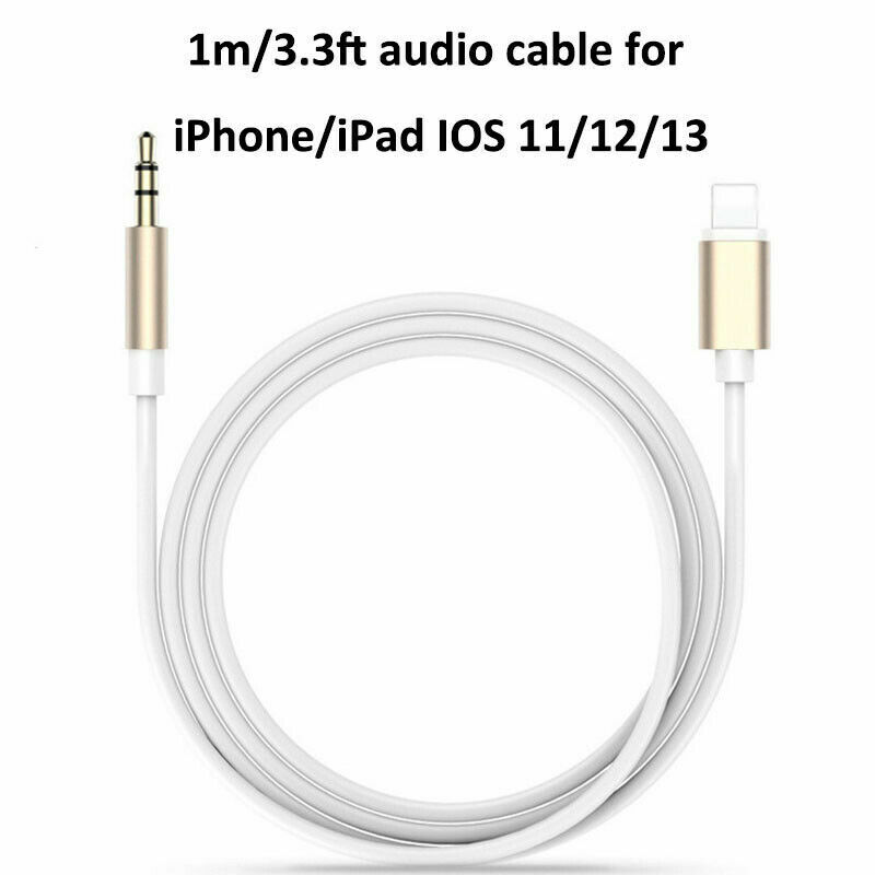 Adapter to 3.5mm AUX Audio Jack Car Adapter Cable Cord For iPhone 7 8 11 X XS XR gallery