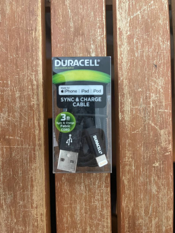 Lot Of 52 Duracell ft Sync & Charge 3ft Iphone USB Cable – OC21