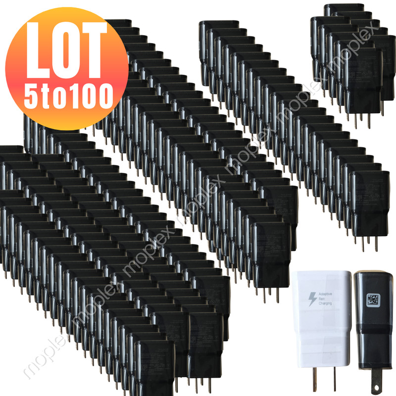 Lot Adapter Fast Charger Power Adapter For Samsung Galaxy Android iPhone S20 S10