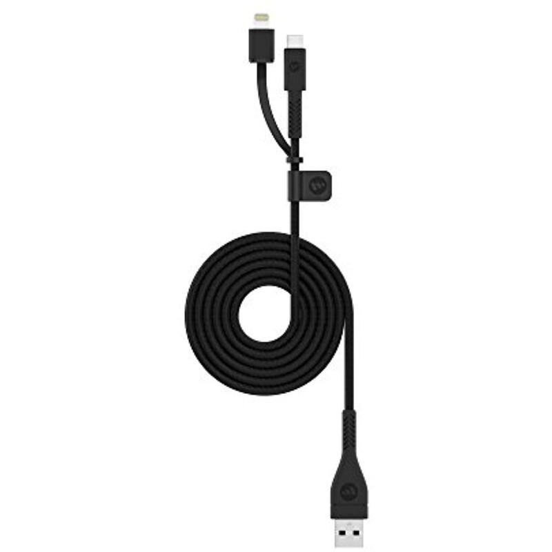 mophie switch-tip – Charging / data cable kit – 4 ft – black – for Apple