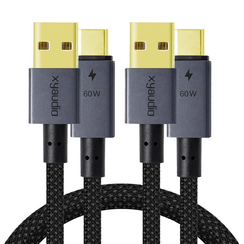 USB C Cable 1.5FT/2PK, 60W USB a to USB C Charger Cable，3A Fast Charging Type C gallery