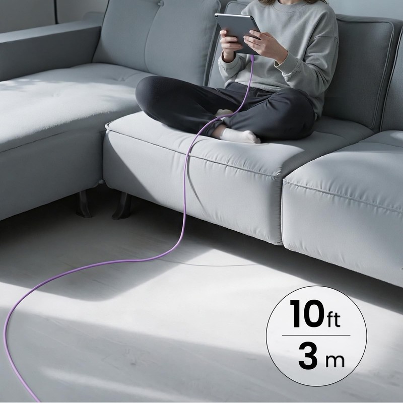iPad Charger Fast Charging, 20W USB Charger Block with 10FT USB to Cable for ... gallery