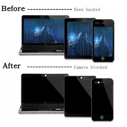 Privacy Camera Cover Security Blocker Webcam Closure Black for Phones gallery