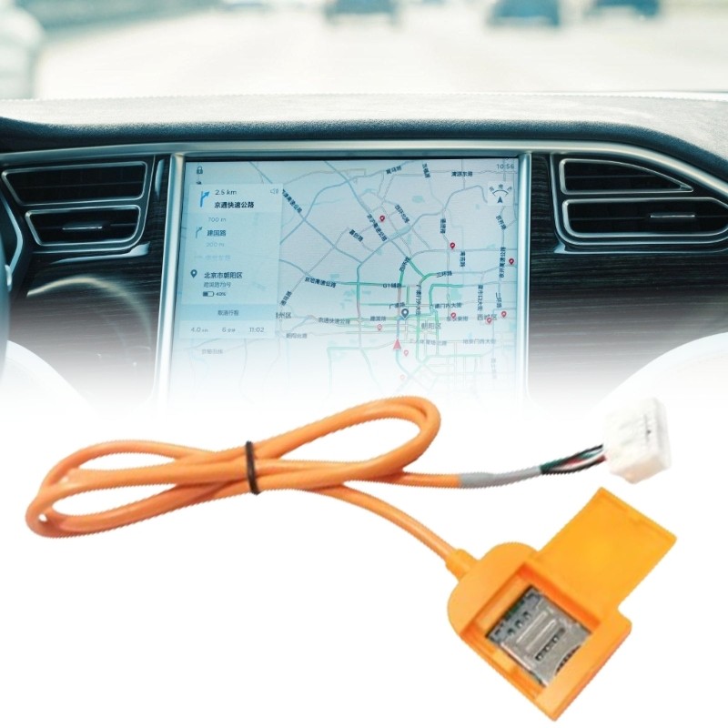 Large Screen Navigation Cable with Card Slot High Speed Internet for Androids gallery
