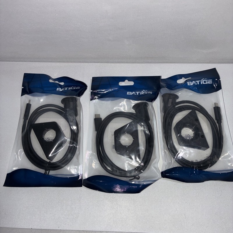3 New Batige Xiao Type C 3.0 Male Usb 3.0 Female Cable 3ft