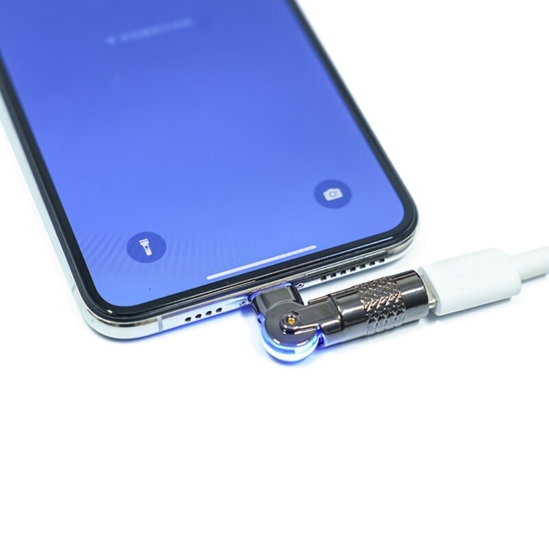 Right Angle USB Adapter 90 Degree Type C Male to Type C Female Connectors gallery