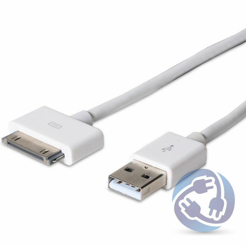Lot 20X USB Data Sync Charger Cable Cord - Apple iPhone 3G 4S iPod 30 Pin Touch gallery