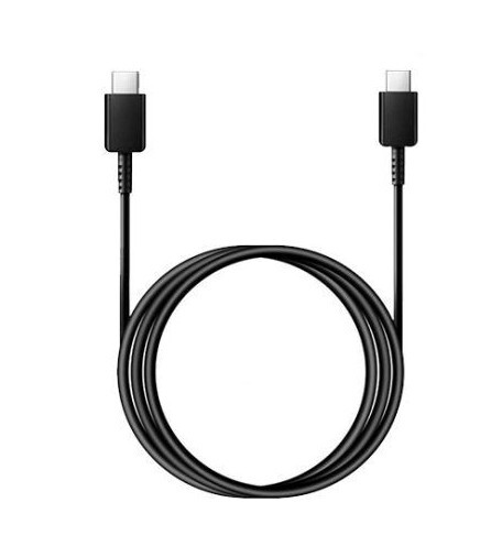 Open Box Genuine Samsung Universal USB-C to USB-C Cable | 1m/3Ft- Black – OEM