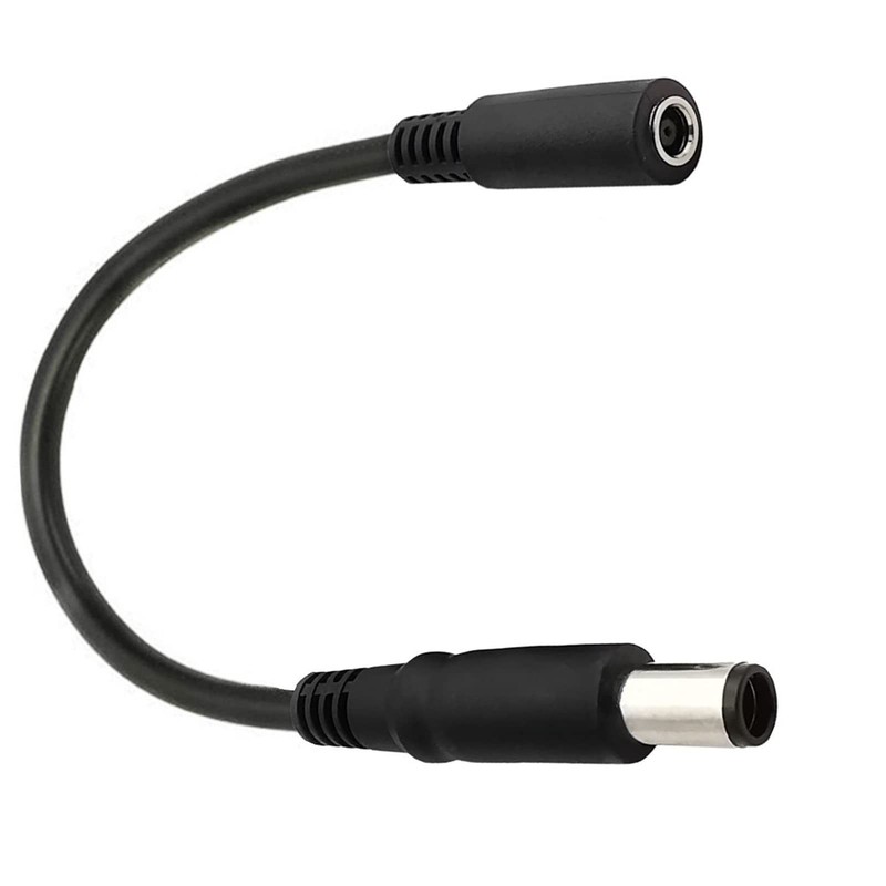 DC 4.5mm to 7.4mm Tip Adapter Extension Cable Laptop Charger Power Cord gallery