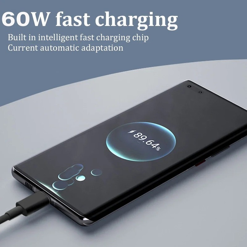 Multi USB Charging CableKit 60W USB-C to C, A to Micro/Type-C/8-Pin adapters Set gallery