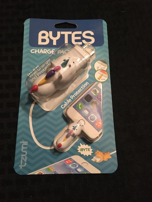 BYTES * Cable Protectors / with wall charger ** PANDA ** Free Shipping gallery