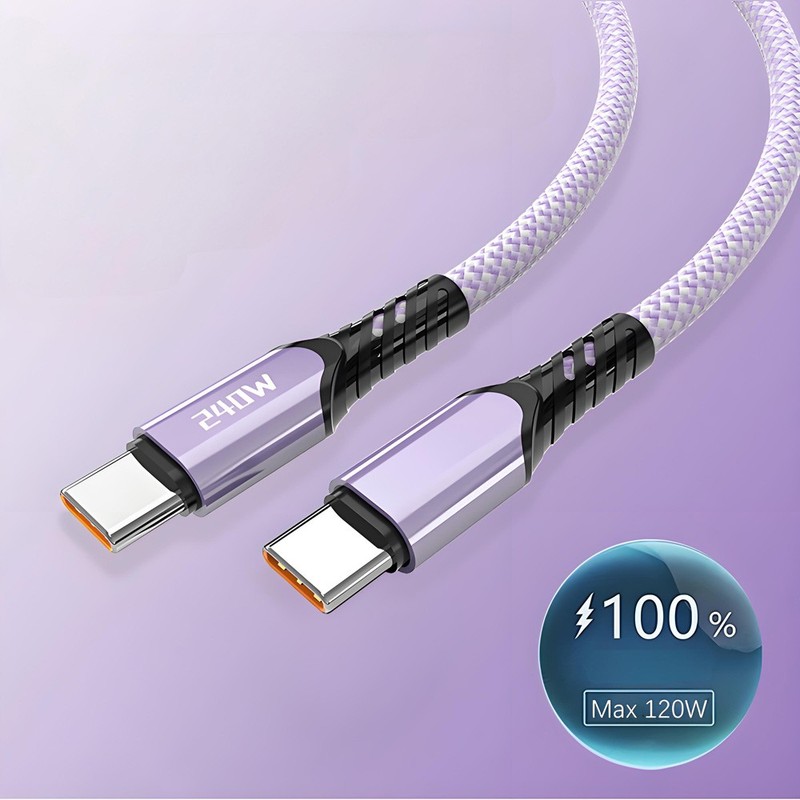 USB C Fast Charging Cable 240W USB C to USB C | USB A to USB C Data Sync Lead gallery