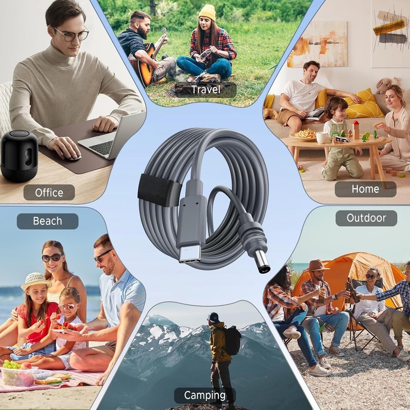 3M USB-C to DC Cable - Universal Compatibility, Fast Charge, Easy Plug & Play gallery