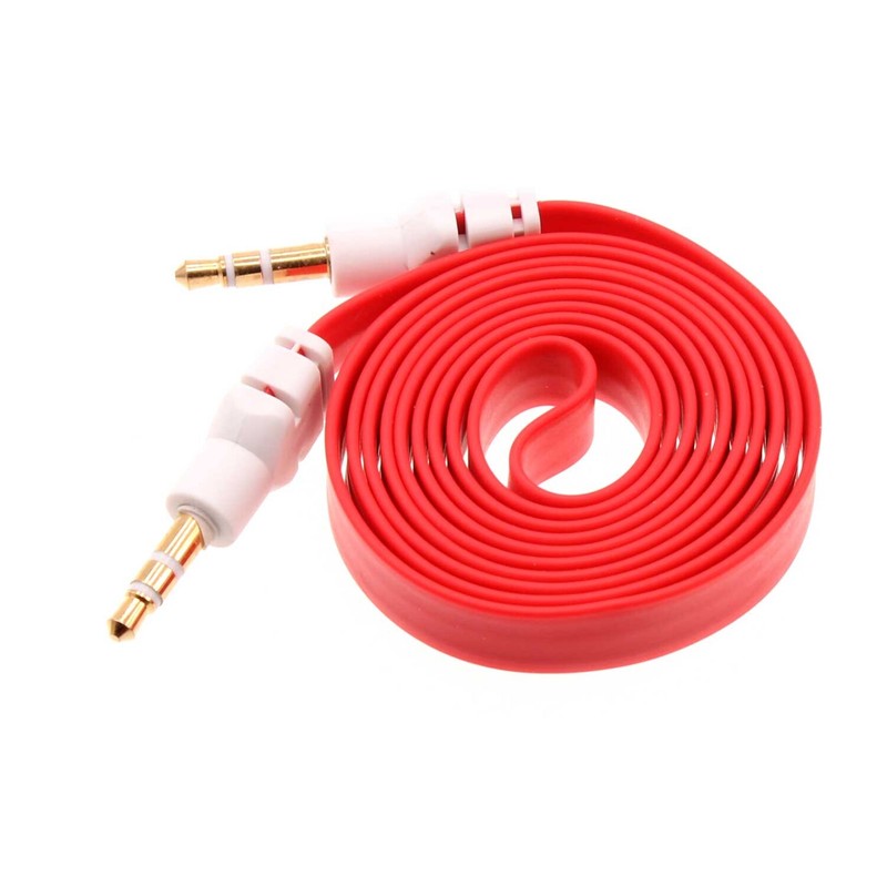 3.5mm Aux Cable Adapter Car Stereo Aux-in Audio Cord Speaker for Cell Phones