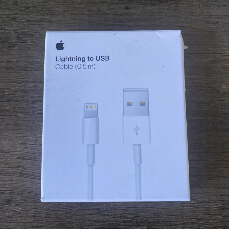 🔥 Apple Lightning to USB Cable (1.6 ft) – White New/Open-Box🔥