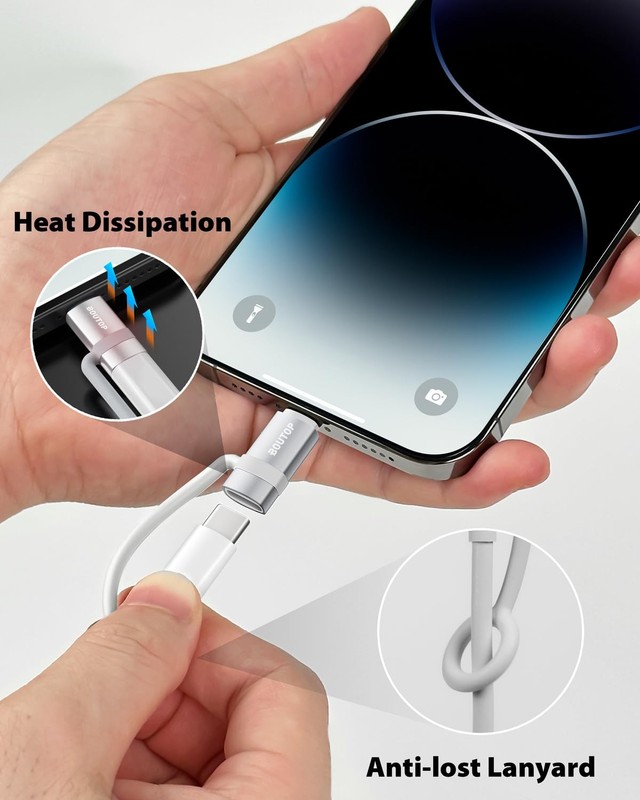 [MFi Certified] USB to Lightning Adapter, to Lightning Adapter 36W PD Fast Ch... gallery