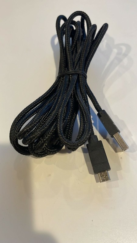 Logitech Nylon Braided Cable USB To Micro-USB for G533 G633 G933 Gaming Headset