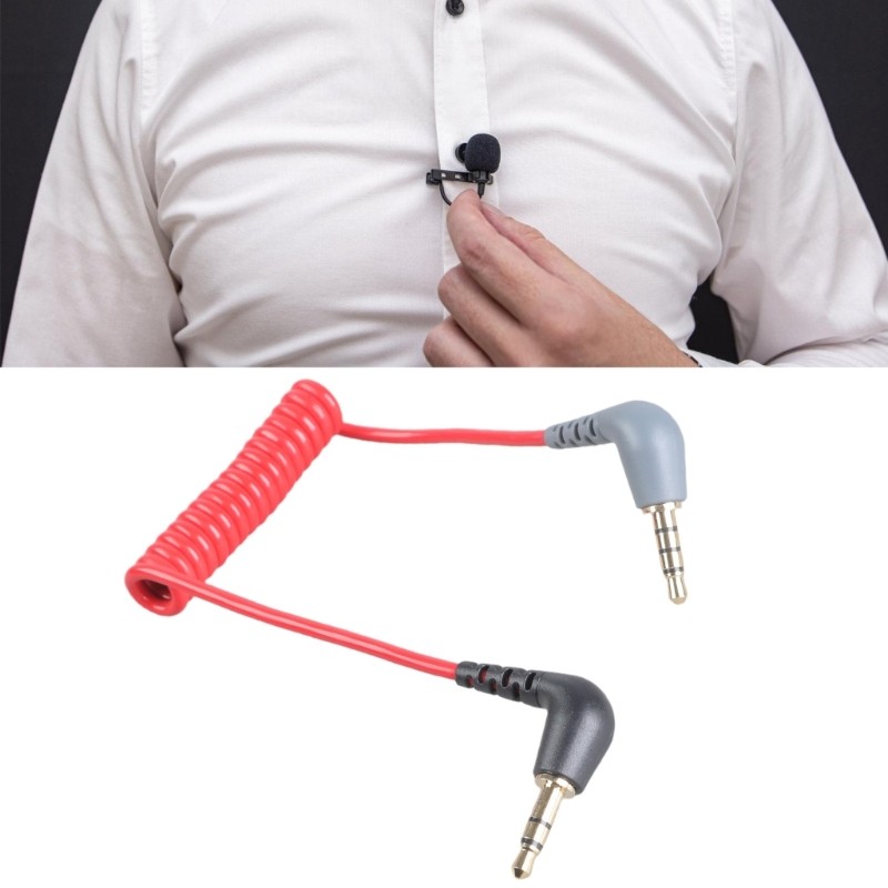 Heavy-dut Gold Plat Tip-Band-Sleeve port TRRS Sound Cable Adjustable Length for gallery