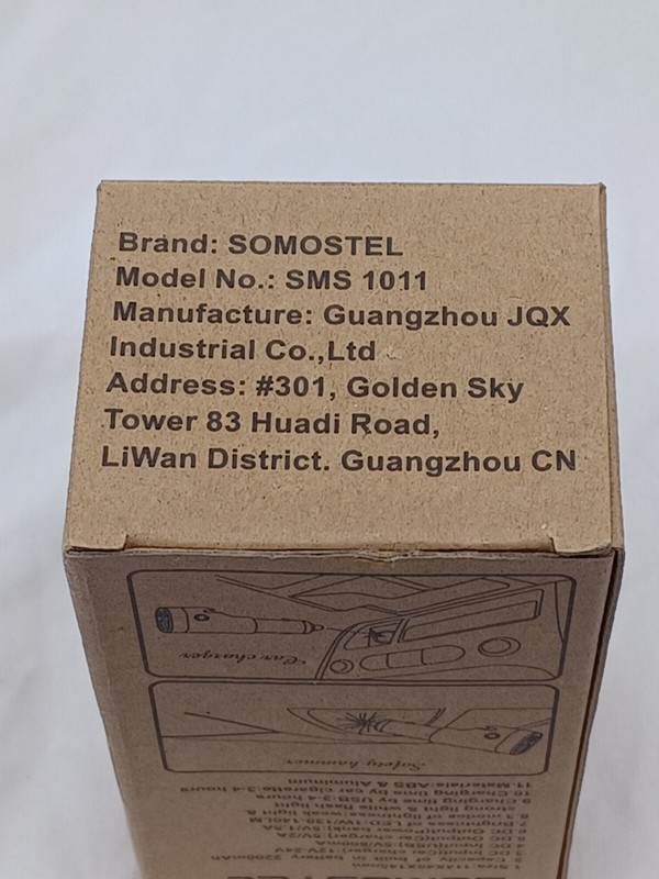 Somostel Torch Muti Tool Car Charger Power Bank Flash light seat belt cutter... gallery