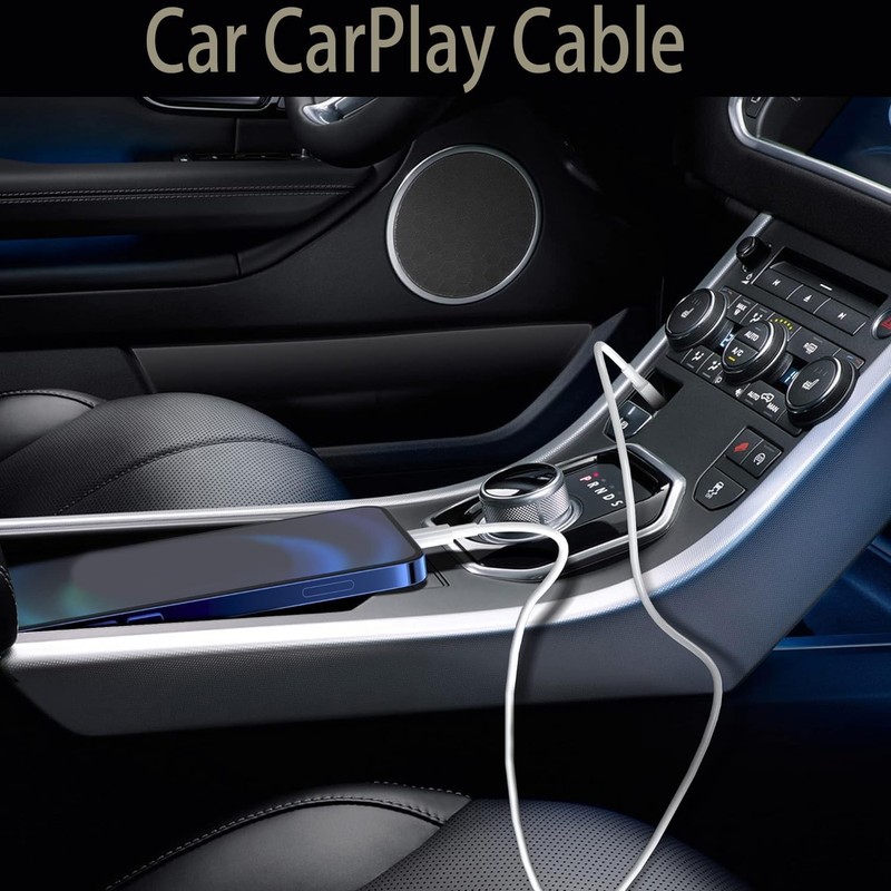 2pack USB CarPlay Charger Cable for IPhone 17/16E/16/15, 17Air, 15 16 17 Max,... gallery