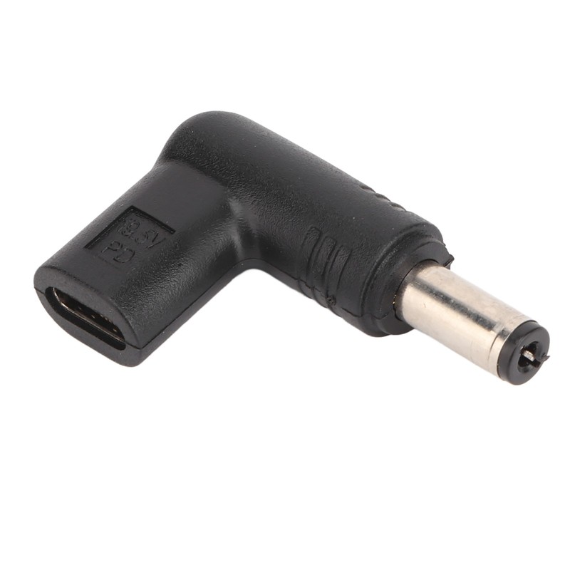 90 Degree Angled USB C To DC Adapter Compact Design For Easy Storage Popular gallery