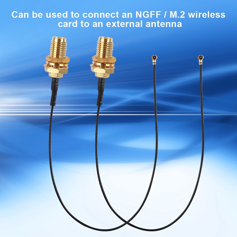2PCS RF0.81 4-External Thread Internal Pin For M.2 WiFi Network Card gallery