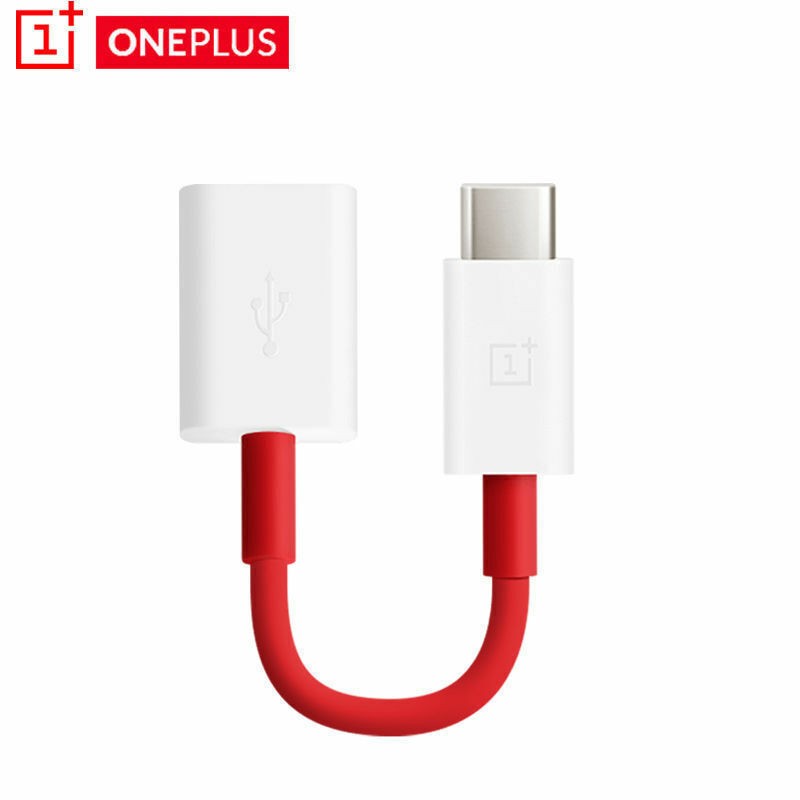 For Oneplus 5/5T 6/6T 3/3T 2 Type-C Converter Original 3.1 USB OTG Cable Adapter gallery