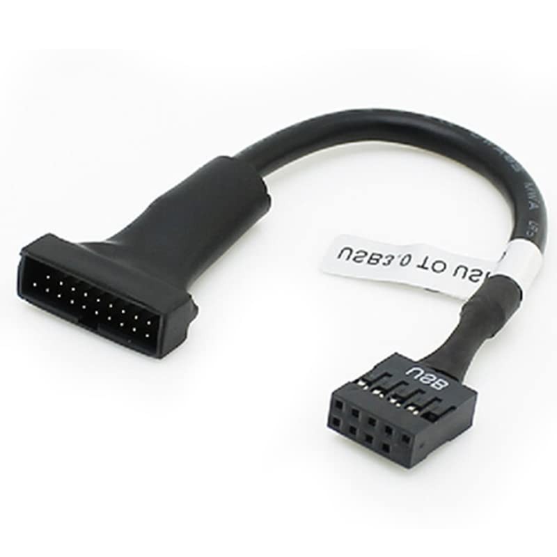 3 PCS USB 3.0 Header to USB 2.0 Motherboard Adapter 19 Pin to 9 Pin Cable PC gallery