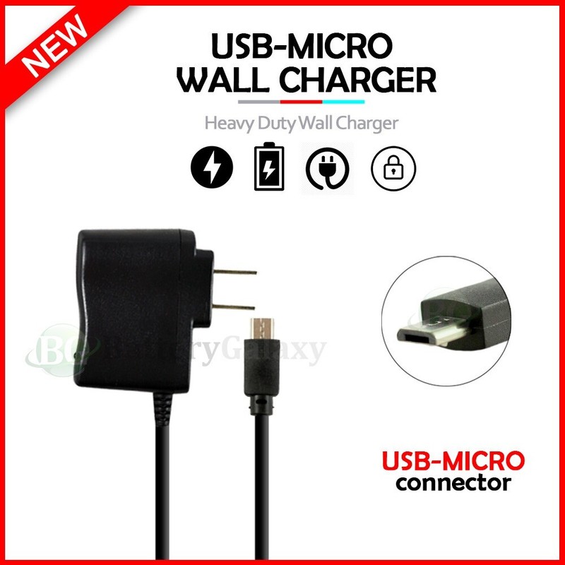 USB Micro Wall Charger for Phone Motorola Moto E/E4/E4 Plus/E5/E5 Cruise/E5 Play
