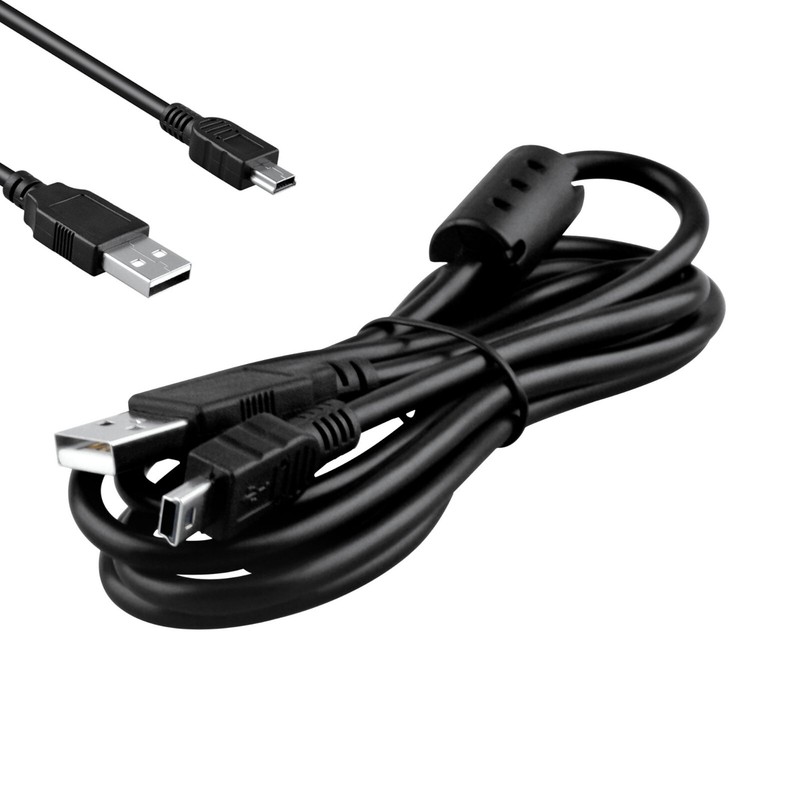5ft Mini USB Cable Data Sync Power Cord For GoPro Hero3 3+ 4 Camera Charger
