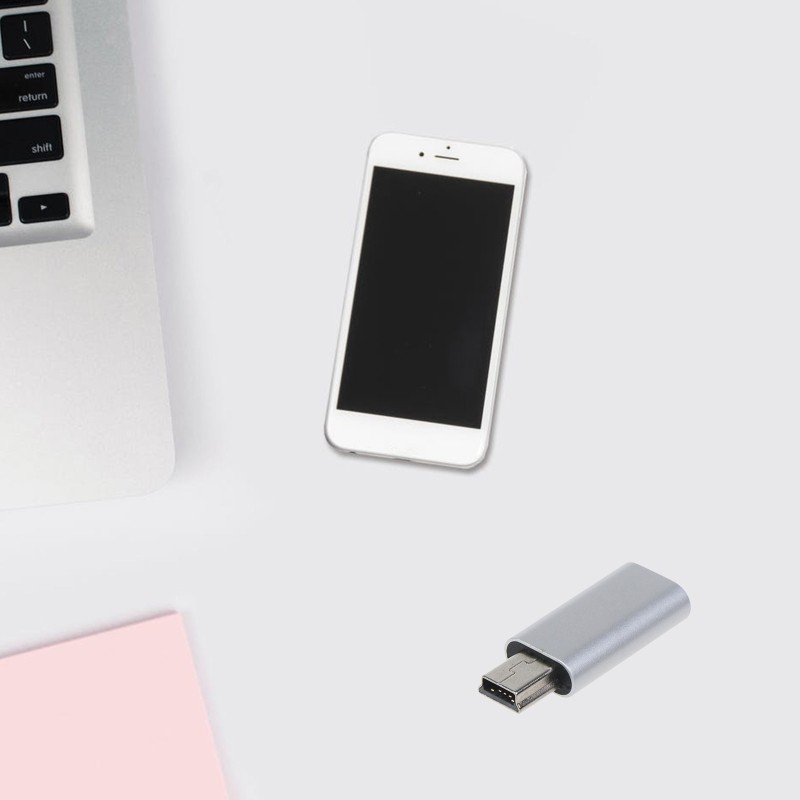 Reliable USB C to Mini USB Converter Adapter Universal Compatibility Connector gallery