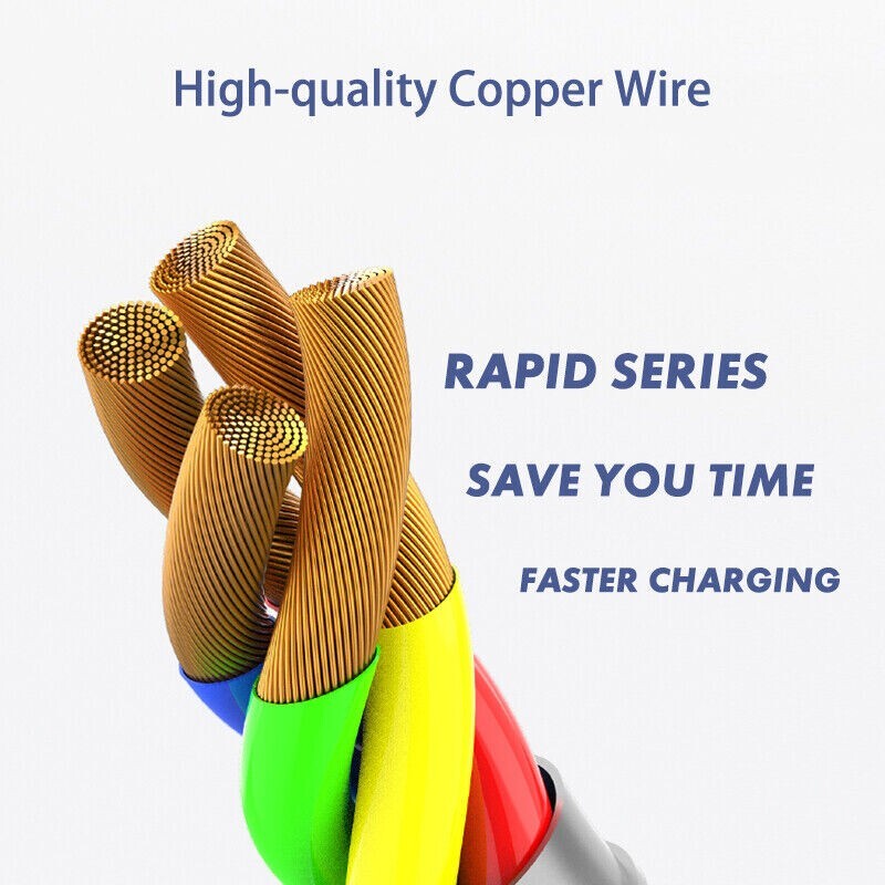 3ft Fast Charger Cord Luxury Lighting Cable For iPhone X XS 11 iPhone 8 7 6Plus gallery