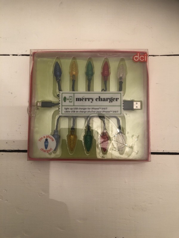 MERRY CHARGER USB IPHONE 📱CHARGER WITH MULTICOLOR LIGHT BULBS FOR 5/6/7 gallery