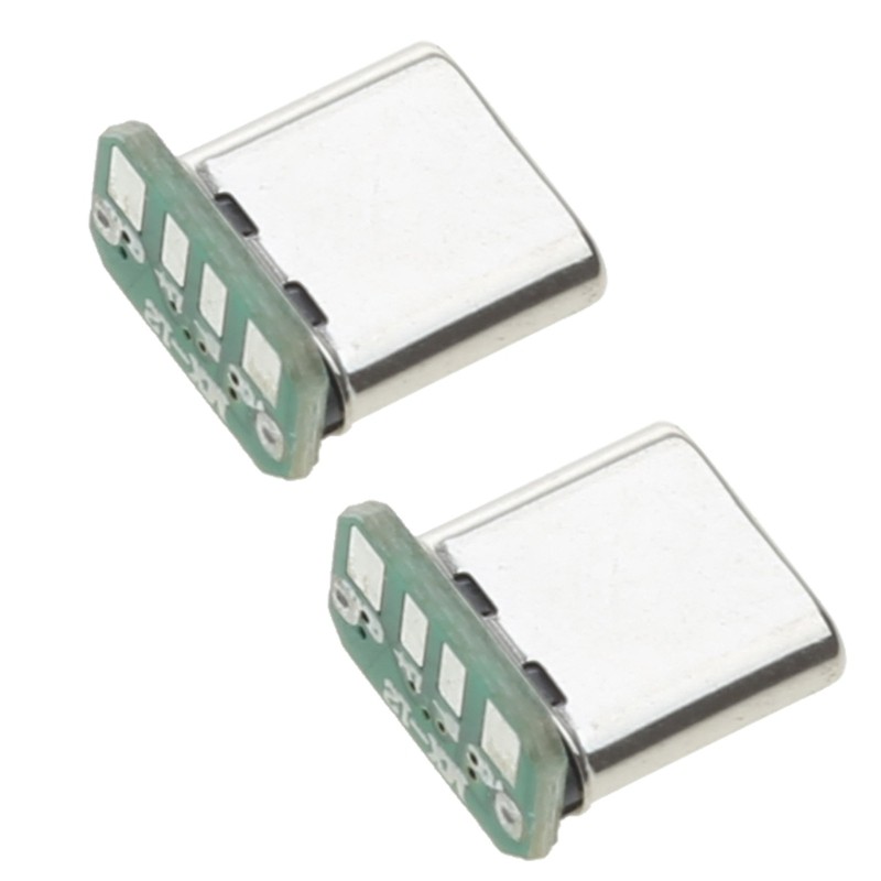 Replacement USB C male Head Connectors Vertical Board Plugs Socket Repairing gallery