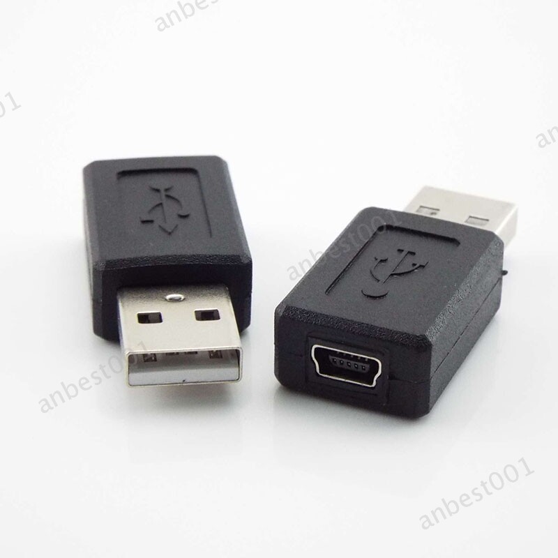 Mini usb b 2.0 A female male 5 pin to USB mini 5pin B A female jack converter gallery