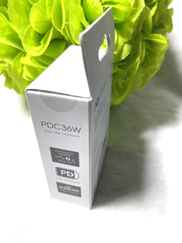 PQI 36W USB C Wall Charger, 36 Watt Type C Dual Ports Adapter Plug gallery