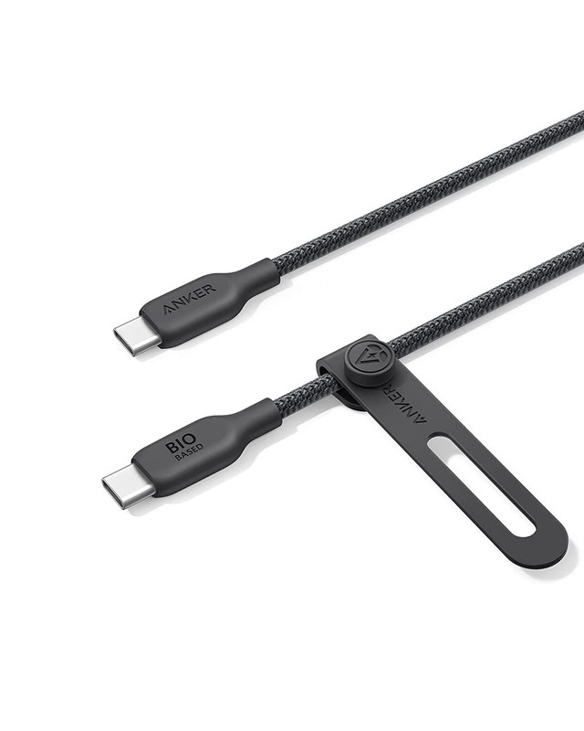 Anker 3ft USB-C to C Bio-Nylon Cable 240W Fast Charging for MacBook/Samsung S23