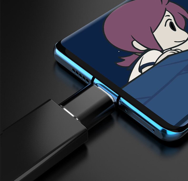 Lot 2 Mini USB C Type C Male to USB 3.0 Female OTG Adapter Universal gallery