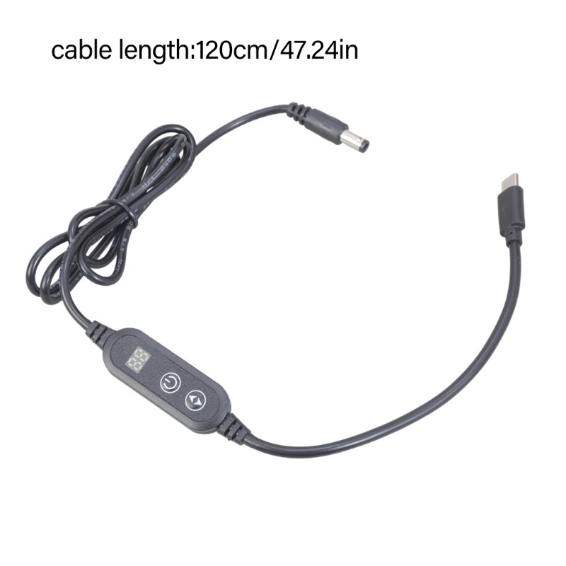 Type C to 5.5x2.1mm 5V 9V 12V 15V 20V Power Connector Charging Cable for Monitor gallery