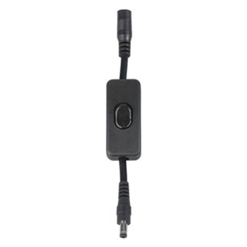 Inline Low Voltage Switch With Plug And Socket 2.1mm Quick Easy On Off Control
