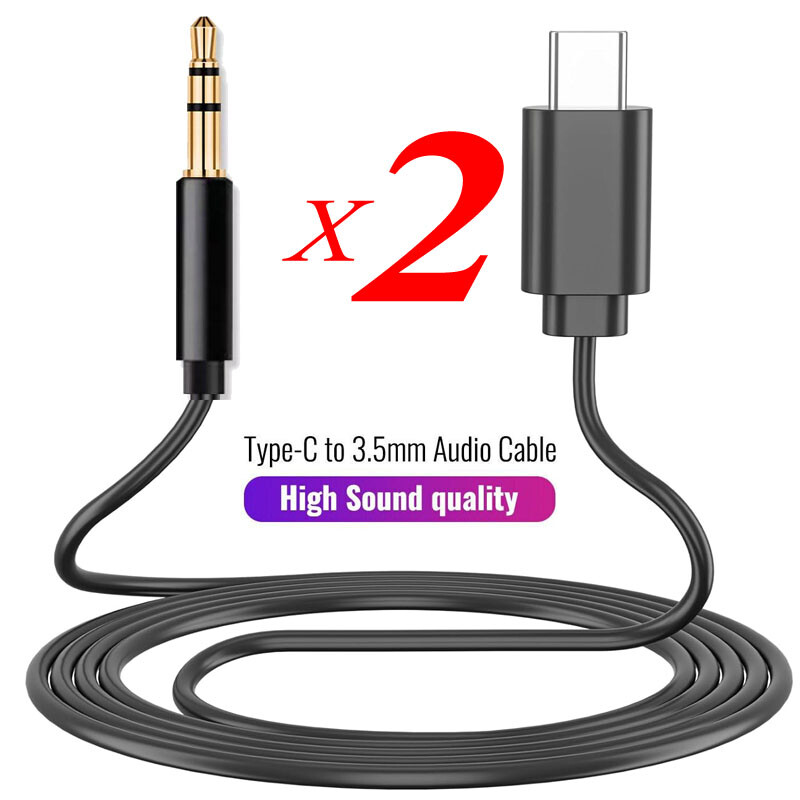 USB Type C to 3.5mm Headphone Audio Jack Adapter Cable For Google Pixel 9 Pro 8A