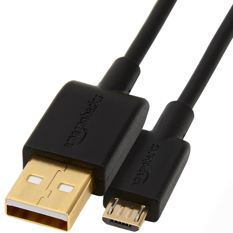 Amazon Basics 5-Pack USB-A to Micro USB Charging Cable for Android Phones and Ta gallery