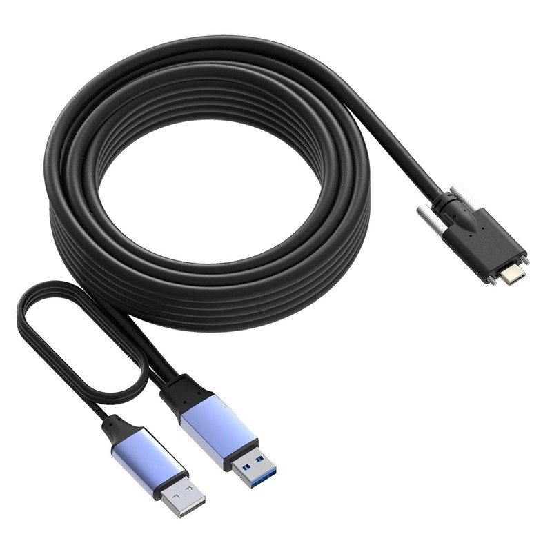 32ft USB 3.0/3.2 Gen 1 Type-C Cable - 5Gbps A to C Male-Male gallery