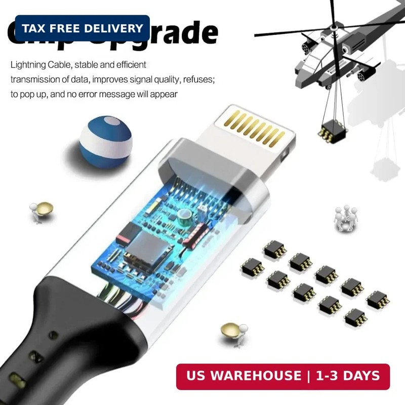 USB C to Lightning Cable 2 Pack 3FT [Apple MFi Certified] iPhone Cable, iPhone C gallery