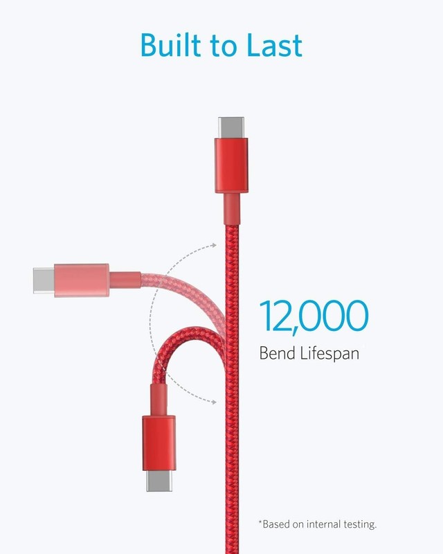 3-Pack 6ft Heavy Duty Charging Phone Cable Type-C USB For iPhone Samsung Charger gallery