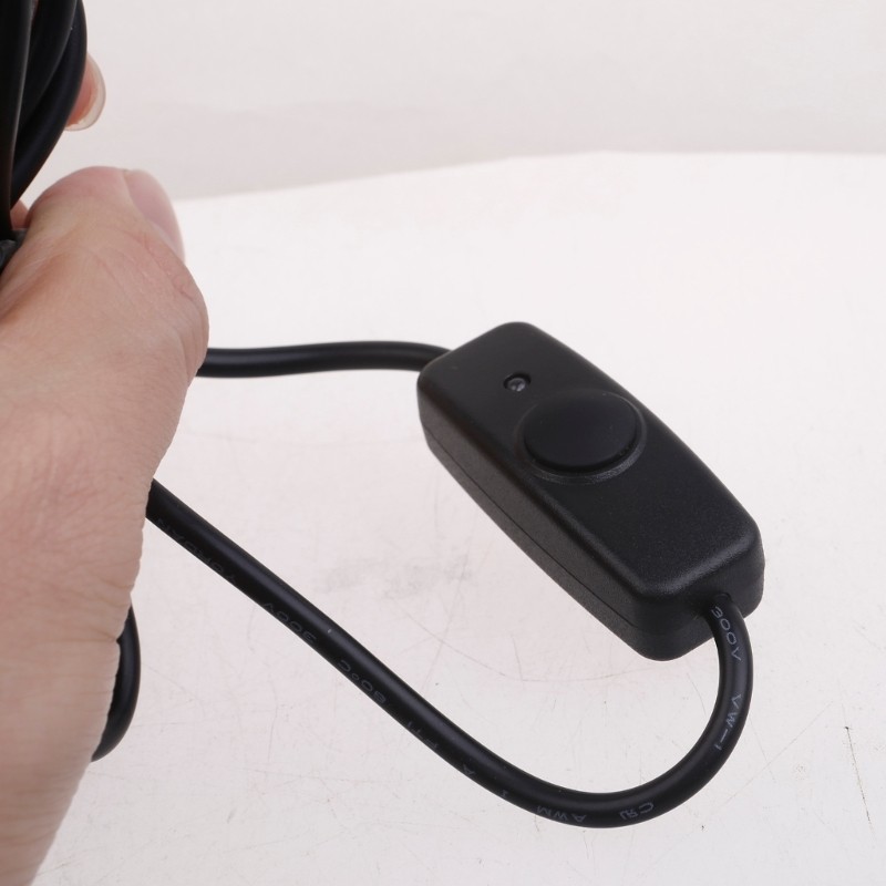 USB Extension Line Male to Female Cable Power Cord with Button Control gallery