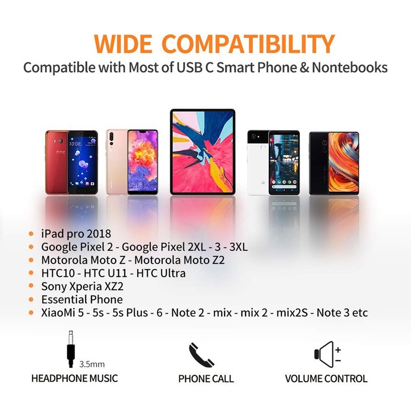 Wired In-Ear Headphones Earphones Earbuds with Mic For Samsung/iPhone/iPad/iPod gallery