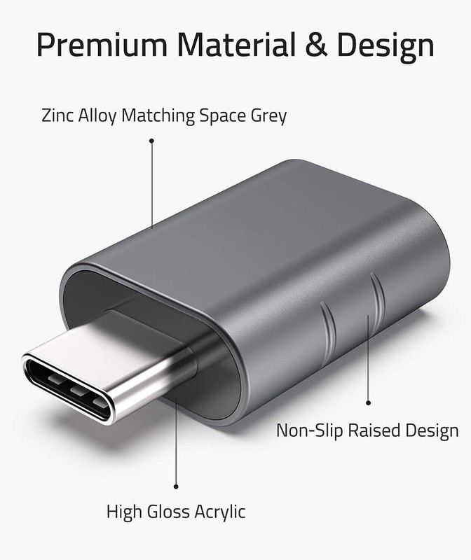 3.0 USB-C to Type C 3.1 Data Connector USB Converter Adapter Male OTG A Female. gallery